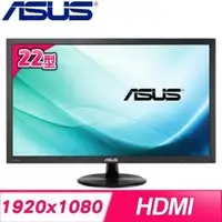 在飛比找PChome24h購物優惠-ASUS 華碩 VP228HE 22型 低藍光 不閃屏 液晶