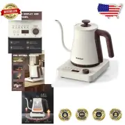 Quick Boil 1000W Electric Gooseneck Kettle - Perfect Precision Brewing at Home