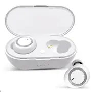 Tws-A1 Bluetooth Headset 5.0 True Wireless Mini Invisible Sports Running Music Earphones With Charging Box Mic(White)
