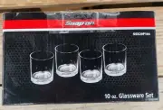 Snap On 100th Anniversary 10 oz Glassware Set Of 4 SSX20P144 New