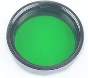 10PCS 1.25 Inches Series Astronomical Telescope Accessories 1.25 Inch Filter(Green)