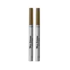 2x LOreal Brow Micro Tattoo Unbelieva Brow 104 Chatain