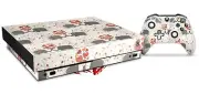Skin for XBOX One X Console Controller Elephant Love Decal