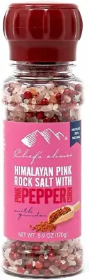 Himalayan Rock Salt with Pink Peppercorns 170 G