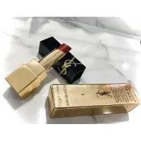 在飛比找蝦皮購物優惠-台灣百貨公司貨 YSL 奢華緞面釉惑唇膏 黑金方管唇膏 06