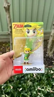 Nintendo amiibo The Legend of Zelda Wind Waker Toon Link With Box AO-0000032