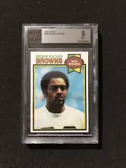 1979 Topps Football REGGIE RUCKER #268 BVG/BGS GRADED 9 - MINT A