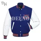New Letterman RARE Lynyrd Skynyrd Royal Blue Wool & White Sleeves Varsity Jacket