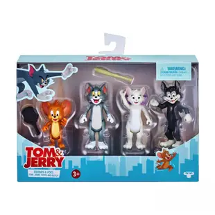 (卡司旗艦) 代理版 Tom & Jerry 湯姆貓與傑利鼠 3吋 可動 四入組 四人包 湯姆貓 傑利鼠