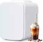 4L/6 Can Portable Mini Fridge Warmer & Cooler Compact Refrigerators 100% Freon-F