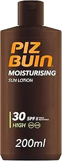 Piz Buin Moisturising Sun Lotion SPF30, 200ml (Pack of 1)