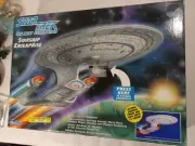 Star Trek The Next Generation USS Enterprise D Playmates 1992 WORKING SEE VIDEO