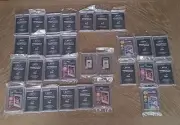 Sports Card Magnetic Card Holder Lot All New 30 Total One Touch Cases