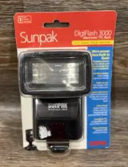 Sunpak DigiFlash 3000 High Powered Flash for Nikon DSLR Camera - NEW C