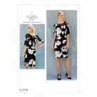 DRESS SEWING PATTERN Vogue 1578 Size 6-14 Misses Designer Uncut .