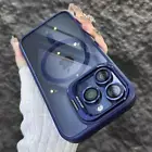 For iPhone 16 15 14 Plus 13 12 Pro Max Mag Safe Phone Case Camera Lens Protector
