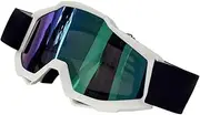 Riding Goggles,Anti-slip Off-road Goggles for Adults - Anti Fog Motocross Riding Goggles for Men Women Padded Dustproof Off-Road Goggles for Adult Youth