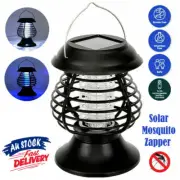 Mosquito Killer Lamp Insect Catcher Solar Powered Light Fly Bug Zapper Trap AU