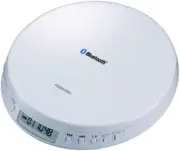 TOSHIBA Portable CD Player with Bluetooth Speed Control TY-P30-W From Japan NEW
