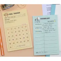 在飛比找蝦皮購物優惠-韓國Kakao friends 行事曆便利貼萊恩桃子