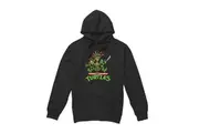 Teenage Mutant Ninja Turtles Mens Manga Turtles Hoodie (Black) - UTTV8850