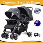 Tandem Stroller Twin Pram New Born to Toddler | FREE SHIPPING NEW