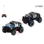【MRW】1:43 1/43 迷你 小型 遙控車 悍馬車 警車 遙控玩具