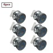 6 Pcs Side Shower Massage Jets with Adjustable Spray for Spa and Bathroom