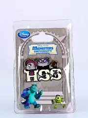 Disney Store Pixar Monsters Inc University Trading Pin HSS Fraternity Sorority