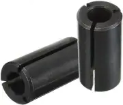 Pack of 2 Router Collet Set 1/2'' To 1/4'' Dia Chuck Driver...