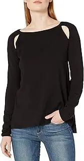 [NYDJ] Womens MYRN3617 Slash Front Sweater Pullover Sweater