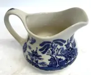 Old Willow English Ironside Tableware Creamer Blue And White