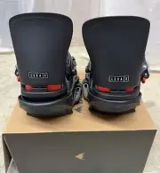 2025 NIB BURTON WOMENS LEXA X EST SNOWBOARD BINDINGS $330 black supergrip Medium