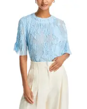 Jason Wu Collection Fil Coupe Pleated Top