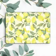 Lemon Leaves Fruit Light Pastel Hard Case For Macbook Pro 13 14 15 16 Air 13