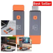 Wireless HDMI Transmitter & Receiver - 328FT 4K/1080P - Plug & Play in Yellow