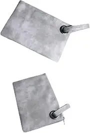 [BESTYASH] Stylish Light Grey Envelope Clutch Bag Retro Hand Purse with Capacity for Women for Parties Work Travel and Everyday Use