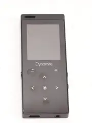 Dynamite MP3 Player 8GB with Bluetooth, Touch Buttons, Voice Recorder, Speaker,