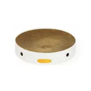Purroom 41cm Cardboard Round Cat Scratcher Pad/Mat Pet Toy Play Board Large