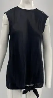 Helmut Lang NWT Black Hem Drape Muscle Tee Size L