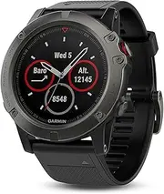[Garmin] 010-01733-02 Fenix 5X,Sapphire,Slate Gray,GPS Watch, US