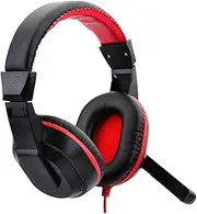 ETHZZLE Adjustable Game Headphone Stereo Sound Noise-canceling Headset for Pc Laptop Comfortable Padded Headband Easy Volume Control Random