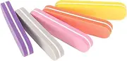 5 Pcs Washable Reusable Sponge Nail File Coarse Fine Double Sided Sanding Buffing Block Manicure Tool for Nails Art