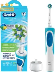 Oral-B Vitality Plus Cross Action Electric Toothbrush with 2D Cleaning Action