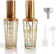 Travel Perfume Atomiser Spray Bottle, Refillable Small Glass Mist Spray Travel