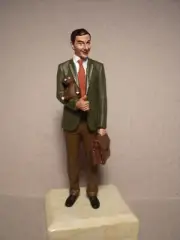 1/18 FIGURE MR BEAN ATKINSON VROOM PAINTED FOR AUTOART MINICHAMPS MATTEL