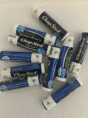 CHAPSTICK MOISTURIZER Lip Balm Lot of 10 SPF15 New Sealed INVENTORY REDUCTION!