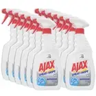 12PK Ajax 500ml Trigger Spray n' Wipe Bathroom Cleaning/Cleaner No Fumes Clean