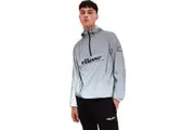 Ellesse Mens Acera Overhead Hoodie Quarter Zip Jacket (Reflective)