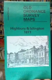 MAP OF Highbury and Islington 1871: London Sheet 39, Mander, David NEW